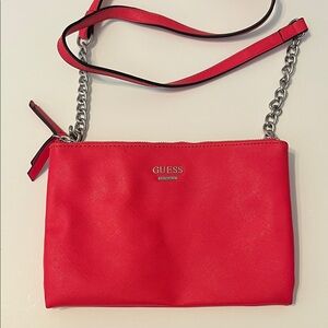 GUESS Bold Red Crossbody Bag